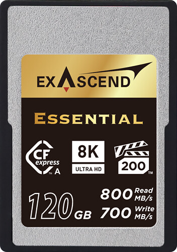 Karta pamięci Exascend CFexpress 120GB Type A Essential (800MB/s)