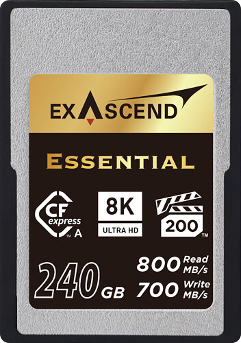 Karta pamięci Exascend CFexpress 240GB Type A Essential (800MB/s)
