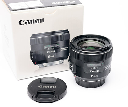Obiektyw Canon EF 35mm f/2 IS USM - sn:788000801 - Używany