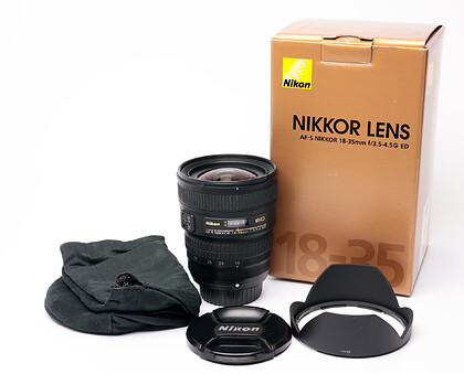 Obiektyw Nikkor AF-S 18-35mm f/3,5-4,5G ED - sn:217464 - Używany