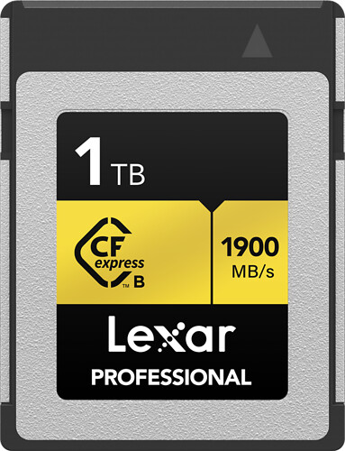 Karta pamięci Lexar CFexpress 1TB Pro Type B Gold (1900MB/s)