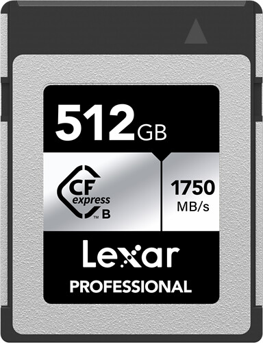 Karta pamięci Lexar CFexpress 512GB Pro Type B Silver (1750MB/s)