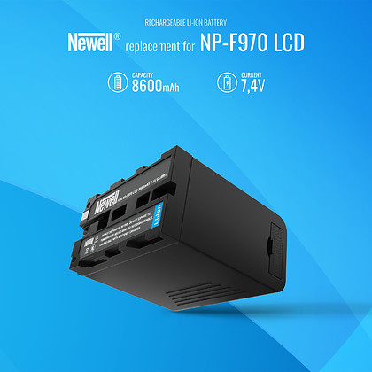 Akumulator Newell zamiennik Sony NP-F970 LCD