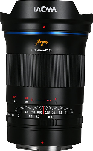 Obiektyw Laowa 45 mm f/0,95 Argus APO FF - pełna klatka - Nikon Z