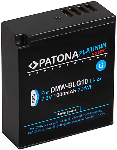 Akumulator Patona zamiennik Panasonic DMW-BLG10 Platinium - WYPRZEDAŻ
