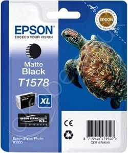 Tusz Epson T1578 Matte Black (R3000)