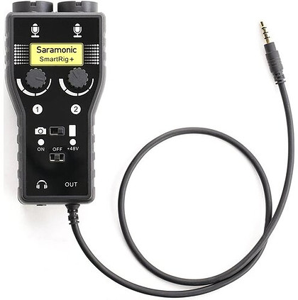 Adapter audio Saramonic SmartRig II ze złaczem mini Jack - jednokanałowy