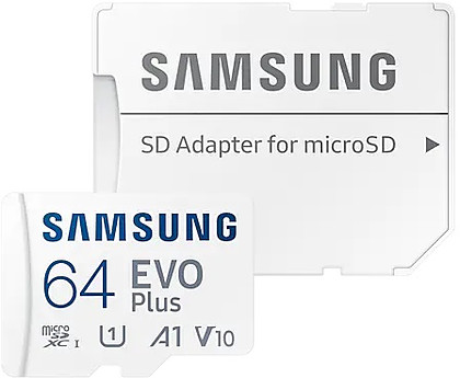 Karta Pamięci Samsung microSDXC 64GB EVO+ (130MB/s) + Adapter (MB-MC64KA/EU)