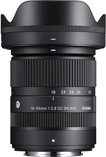 Obiektyw Sigma 18-50mm f/2.8 DC DN I Contemporary (Fujifilm X) - 3 letnia gwarancja - kup jeszcze taniej o 200zł wpisując kod SIGMA200