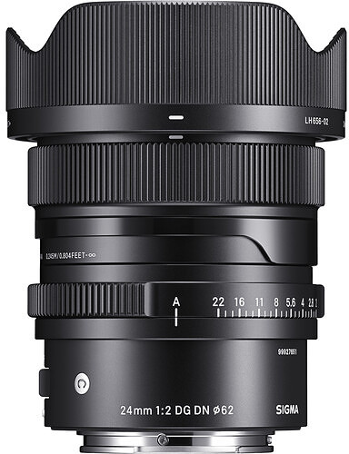 Obiektyw Sigma 24mm f/2 DG DN I Contemporary (Sony E) - 3 letnia gwarancja
