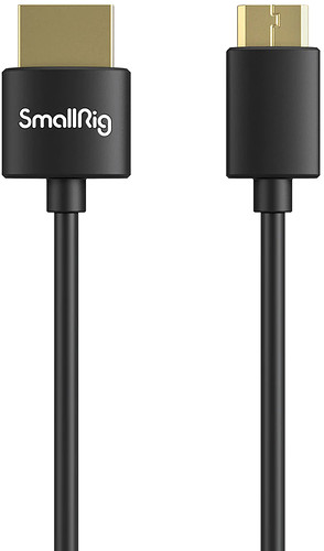Przewód SmallRig 3040 Ultra Slim 4K mini HDMI do HDMI 35cm