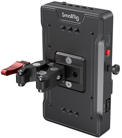 SmallRig 3202 V Mount Battery Adapter Plate with Crab Shaped Clamp - adapter baterii V-Lock
