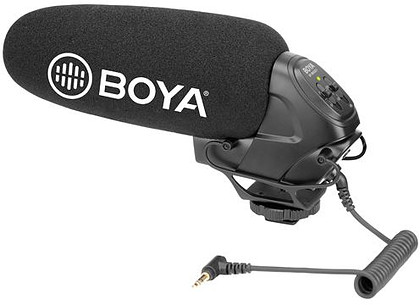 Mikrofon kierunkowy typu shotgun Boya BY-BM3031
