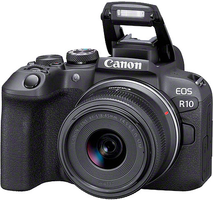 Bezlusterkowiec Canon EOS R10 + RF-S 18-45mm f/4.5-6.3 IS STM + Gratis plecak Canon BP 110 (czarny)