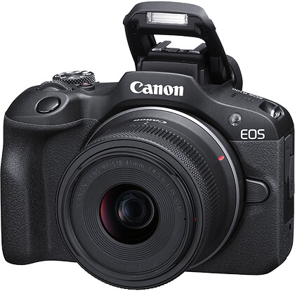 Bezlusterkowiec Canon EOS R100 + RF-S 18-45mm f/4.5-6.3 IS STM - Rabat 300zł z kodem CANON300