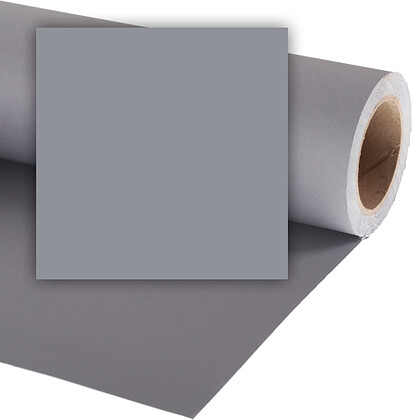 Colorama tło fotograficzne kartonowe 2,72m x 11m szare (MINERAL GREY CO151)