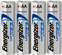 Baterie Energizer litowe Ultimate Lithium AA (R6) (zestaw 10 sztuk)