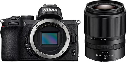 Bezlusterkowiec Nikon Z50 + Nikkor Z 18-140mm f/3.5-6.3 VR DX