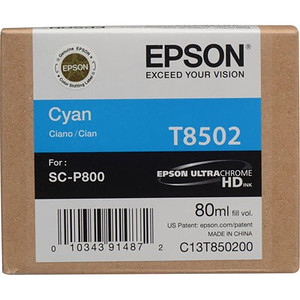 Tusz Epson T8502 Cyan do SC-P800