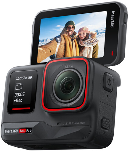 Kamera sportowa Insta360 Ace Pro - filmowanie 8K - Oferta EXPO2024