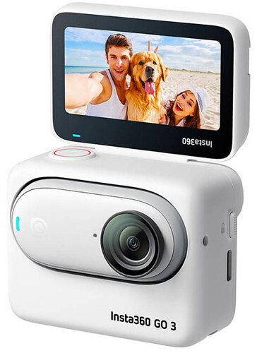 Kamera sportowa INSTA360 GO 3 - 32GB z Action Pod - biała