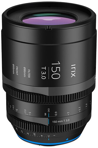 Obiektyw Irix Cine TELE 150mm T3.0 metryczny (Nikon Z)