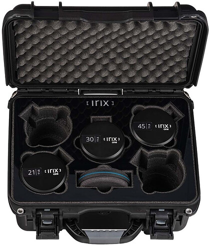 Zestaw obiektywów Irix Cine Entry Set 21mm, 30mm, 45mm - metryczny - (Sony FE)