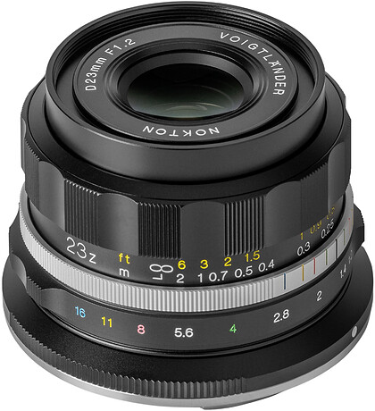 Obiektyw Voigtlander Nokton D23mm f/1,2 do Nikon Z - Oferta EXPO2024