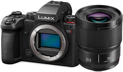 Bezlusterkowiec Panasonic Lumix S5II + 50mm f/1.8 + Dobierz obiektyw Lumix z rabatem do 4400 PLN