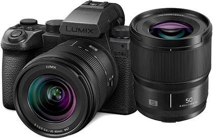 Bezlusterkowiec Panasonic Lumix S5IIX + 20-60mm f/3.5-5.6 + 50mm f/1.8 + Dobierz obiektyw Lumix z rabatem do 4400 PLN
