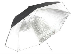 Quadralite parasolka srebrna 91 cm