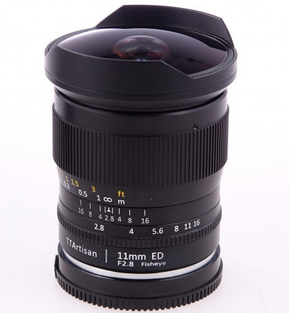 Obiektyw TTArtisan 11mm f/2,8 FishEye - mocowanie Nikon Z