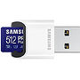 Karta Pamięci Samsung microSDXC 512GB PRO+ (160/120MB/s) + Czytnik (MB-MD512KB/WW)
