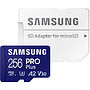 Karta Pamięci Samsung microSDXC 256GB PRO Plus 2023 (180/130MB/s) + Adapter (MB-MD256SA/EU)